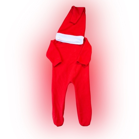 Undefined Other - Red Elf on the Shelf Themed Kids One Piece Photo Prop